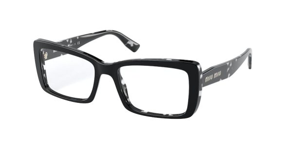 Miu Miu CORE COLLECTION MU03SV Rectangle Eyeglasses Discount - Image 2