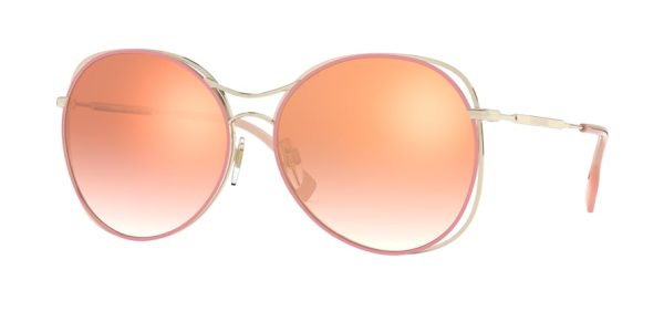 Burberry BE3105 Round Sunglasses For Sale - Image 5