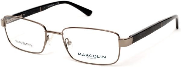 Marcolin MA3015 Geometric Eyeglasses For Men Hot on Sale - Image 2